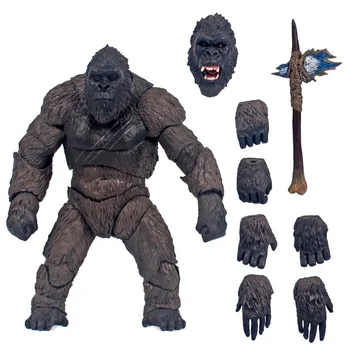Versão em filme King Kong Vs Godzilla Brinquedo Modelo Skull Island Gorila Monstro Figura de Ação de Coleta de Modelo de Brinquedo das Crianças