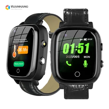 Smart 4G Chamada de Vídeo de Relógio de Homem Idoso Heart Rate Monitor de Pressão Arterial GPS WIFI Rastreamento Localizar SOS Termômetro de Telefone do Smartwatch
