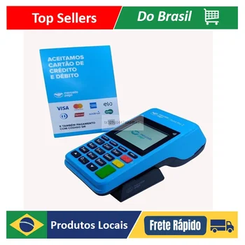 Ponto Pro 2-Mercado Pago Cartão De Nfc Bobina De Máquina De