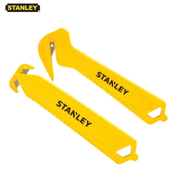 Stanley segurança facas abridor de caixa de papelão faca escondida lâmina de cortador de caixa para a casa do armazém de logística eficiente de ferramentas de