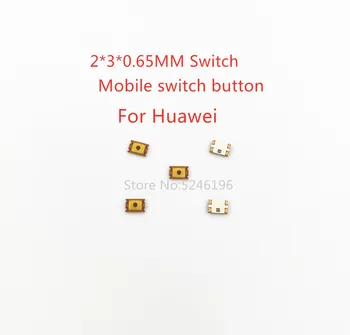 10-100pcs 2*3*0.65 MM 2x3x0.65MM Para Huawei P7 Tátil Interruptor de Botão de pressão Tato de 4 Pinos Micro-Interruptor SMD para o Telefone Móvel da Câmera