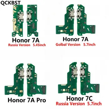 1PCS Novo Micro USB plug custo de carregamento da Placa de conector de dock e o Microfone Para o Huawei Honor Jogar 7 7A Pro 7C 7X 7S peças de Reparo