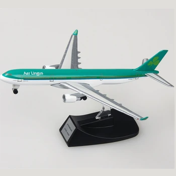16CM Aviões Aer Lingus Airlines A330 Modelo Fundido de Liga de Avião Modelo de Aeronave Brinquedos Avião Dom Crianças de Exibição