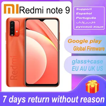 versão global Redmi nota 9/9t 4G celular Xiaomi 4GB 128GB Snapdragon 662 total netcom 6000mAh Bateria