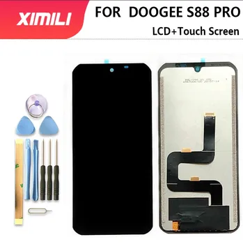 Novo Original Doogee S88 Pro Visor LCD E Touch Screen Digitalizador Assembly Para Doogee S88 Plus Telefone Substituição da Tela