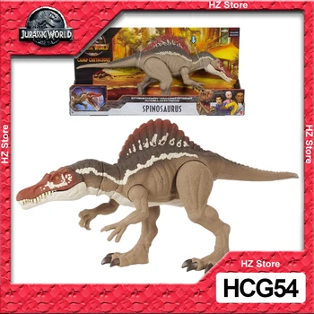 Jurassic Mundo Extrema Chompin' Spinosaurus Dinossauro Figura de Ação Mordida Enorme Dinossauros de Brinquedos para Aniversário, Presente de Ano Novo HCG54