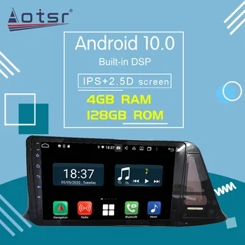 Para a Toyota C-RH RHD Android auto-Rádio de Navegação GPS Multimídia Player Estéreo 2Din Autoradio Chefe da Unidade de Ecrã de