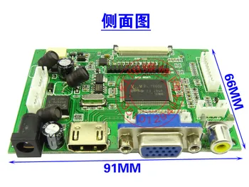 PCB800099-V. 9 LVDS TTL driver da placa HDMI VGA HD AV inversão de prioridade driver de placa