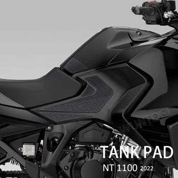 Ajuste Para Honda NT1100 NT 1100 2022 Nova Motocicleta Tanque de Combustível Tanque de Almofada Adesivo Resistente Applique Decalque de Gás Joelho de Aderência a Tração