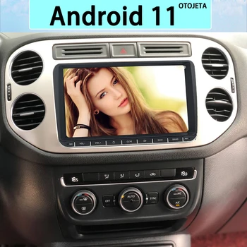 Carro Multimídia Android, 11 De Gps Para o VW Tiguan 2012 Passat SKODA Radio Player Bluetooth USB de Navegação de Áudio Estéreo de Vídeo Unidade de Cabeça